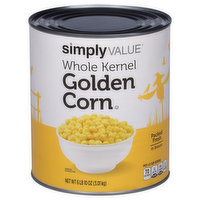 Simply Value Golden Corn, Whole Kernel, 106 Ounce