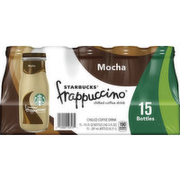 Starbucks Coffee Drink, Mocha, Chilled, 15 Each