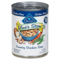 Blue Buffalo Food for Dogs, Natural, Country Chicken Stew, 12.5 Ounce