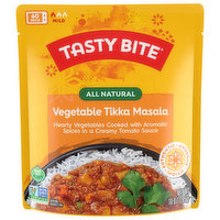 Tasty Bite Vegetable Tikka Masala, All Natural, Indian, Mild, 10 Ounce