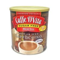 Caffe DVita Sugar Free Mocha Mix, 24 Ounce