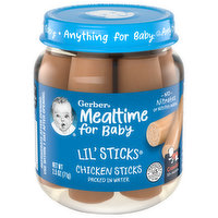 Gerber Chicken Sticks, Lil' Sticks, Crawler (10+ Months), 2.5 Ounce