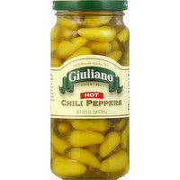 Giuliano Chili Peppers, Hot, 16 Ounce