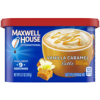 Maxwell House International Vanilla Caramel Latte, 8.7 Ounce