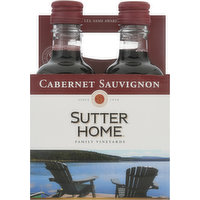 Sutter Home Cabernet Sauvignon, 4 Each