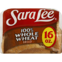 Sara Lee Bread, 100% Whole Wheat, 16 Ounce