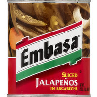 Embasa Jalapenos, Sliced, in Escabeche, 26 Ounce