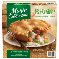 Marie Callender's Pot Pies, Chicken, 8 Each