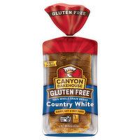 Canyon Bakehouse Bread, Gluten Free, Country White, 100% Whole Grain, 15 Ounce