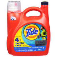 Tide + Detergent, Active Fresh, HE, 146 Fluid ounce