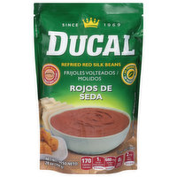 Ducal Refried Beans, Red Silk, 28 Ounce
