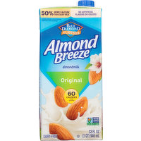 Almond Breeze Almondmilk, Original, 32 Fluid ounce