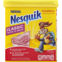Nesquick Drink Mix, Strawberry, Powder, 18.7 Ounce