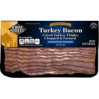 First Street Turkey Bacon, 16 Ounce