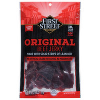 First Street Beef Jerky, Original, 8 Ounce