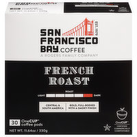 San Francisco Bay Coffee, Dark Roast, French Roast, Pods, 30 Each
