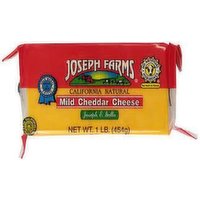 Joseph Farms Mild Cheddar Cheese, 16 Ounce