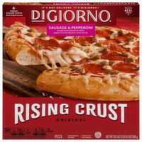 DiGiorno Pizza, Sausage & Pepperoni, 27.3 Ounce