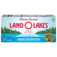 Land O Lakes Unsalted Butter, 4 Each