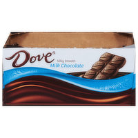 Dove Milk Chocolate, Silky Smooth, 18 Each