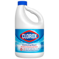 Clorox Bleach, Disinfecting, 2.53 Quart