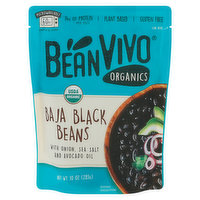 BeanVivo Baja Black Beans, 10 Ounce