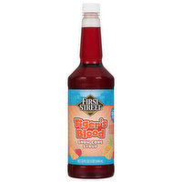 First Street Snow Cone Syrup, Tiger's Blood, 32 Fluid ounce