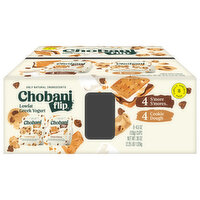 Chobani Yogurt, Greek, S'mores S'mores/Cookie Dough, Family Variety 8 Pack, 36 Ounce