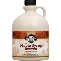 FIRST STREET Maple Syrup, Pure, 64 Ounce