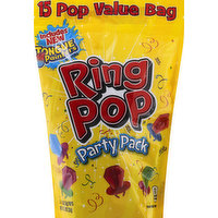 Ring Pop Pop, Party Pack, 15 Each