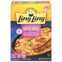 Ling Ling Fried Rice, Yakitori Chicken, All Natural, 22 Each