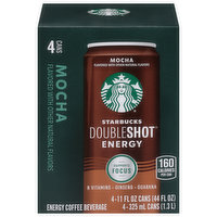 Starbucks Coffee Beverage, Energy, Mocha, 44 Ounce