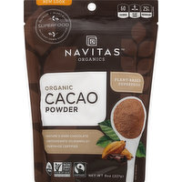 Navitas Cacao Powder, Organic, 8 Ounce