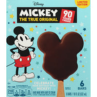 Mickey Ice Cream Bars, 6 Each