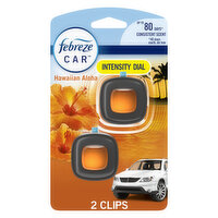 Febreze Febreze Car Air Freshener Vent Clip, Heavy Duty Crisp Clean, 2 Count, 0.13 Ounce