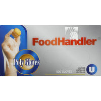 FoodHandler Gloves, Poly, Unisize, 500 Each