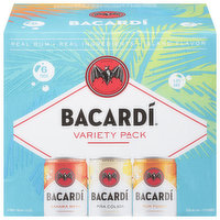 Bacardi Rum Cocktail, 6 Pack, Variety Pack, 2130 Millilitre