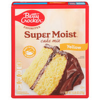 Betty Crocker Cake Mix, Yellow, 13.25 Ounce