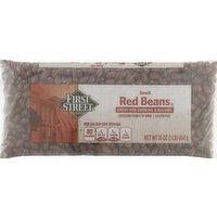 First Street Red Beans, Small, 16 Ounce