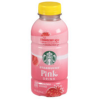 Starbucks Coconutmilk Beverage, Strawberry Acai, Pink Drink, 14 Fluid ounce