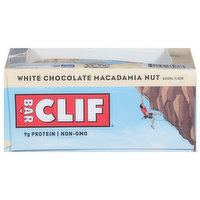 Clif Bar Energy Bars, White Chocolate Macadamia Nut, 6 Each