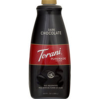 Torani Puremade Sauce, Dark Chocolate, 64 Ounce