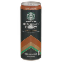 Starbucks Coffee Beverage, Energy, Dark Caramel, Triple Blend, 11 Ounce