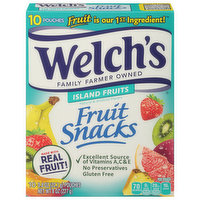 Welch's Fruit Snacks, Island Fruits, 10 Each