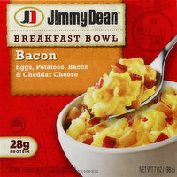 Jimmy Dean Breakfast Bowl, Bacon, 7 Ounce