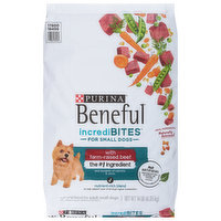 Beneful Dog Food, with Farm-Raised Beef, Adult, Small Dogs, 14 Pound