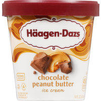 Haagen-Dazs Ice Cream, Chocolate Peanut Butter, 14 Fluid ounce