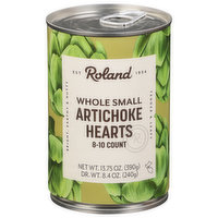 Roland Artichoke Hearts, Whole, Small, 13.75 Ounce