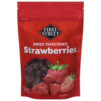 First Street Strawberries, Dried, Sweetened, 20 Ounce
