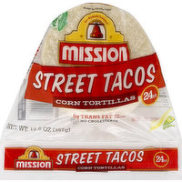 Mission Tortillas, Corn, Gluten Free, Street Tacos, 24 Each